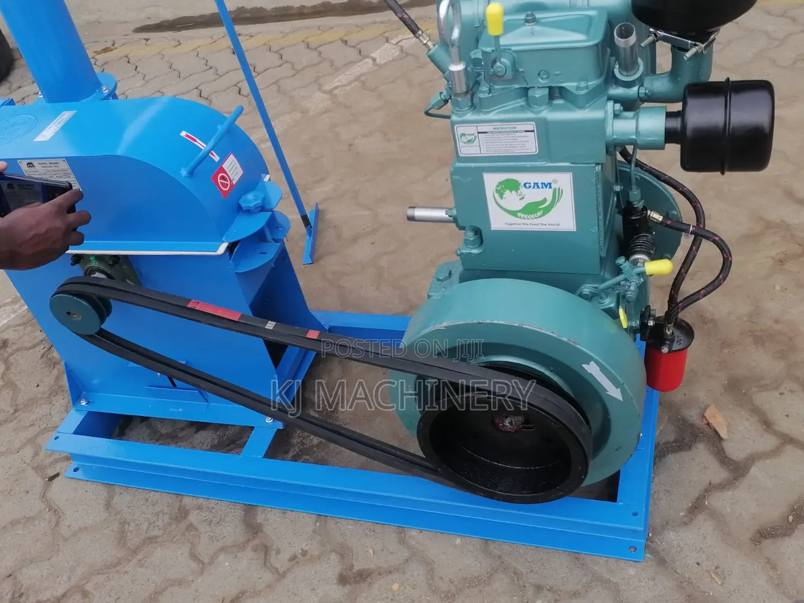 Gam38qc DIESEL 10hp Poshomill Heavy Duty.