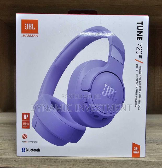 JBL TUNE 720BT Wireless on-Ear Headphones - main view