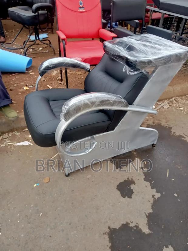 Black Silver Shampoo Sink - main view