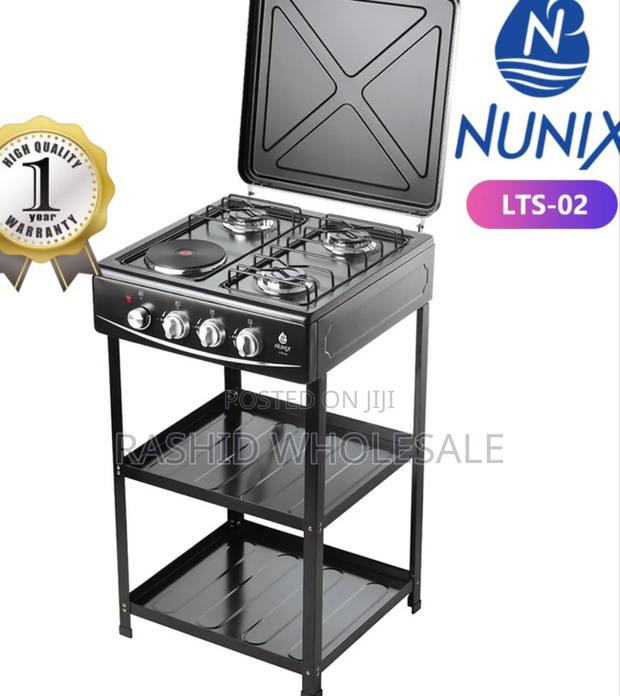 Nunix 3+1 Cooker With Shelves