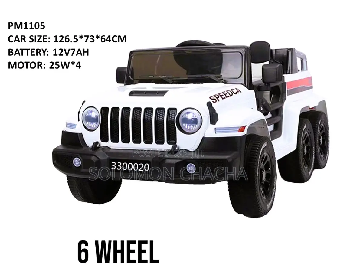 Exciting 6-Wheel Big Toy Car PM1105 for Kids