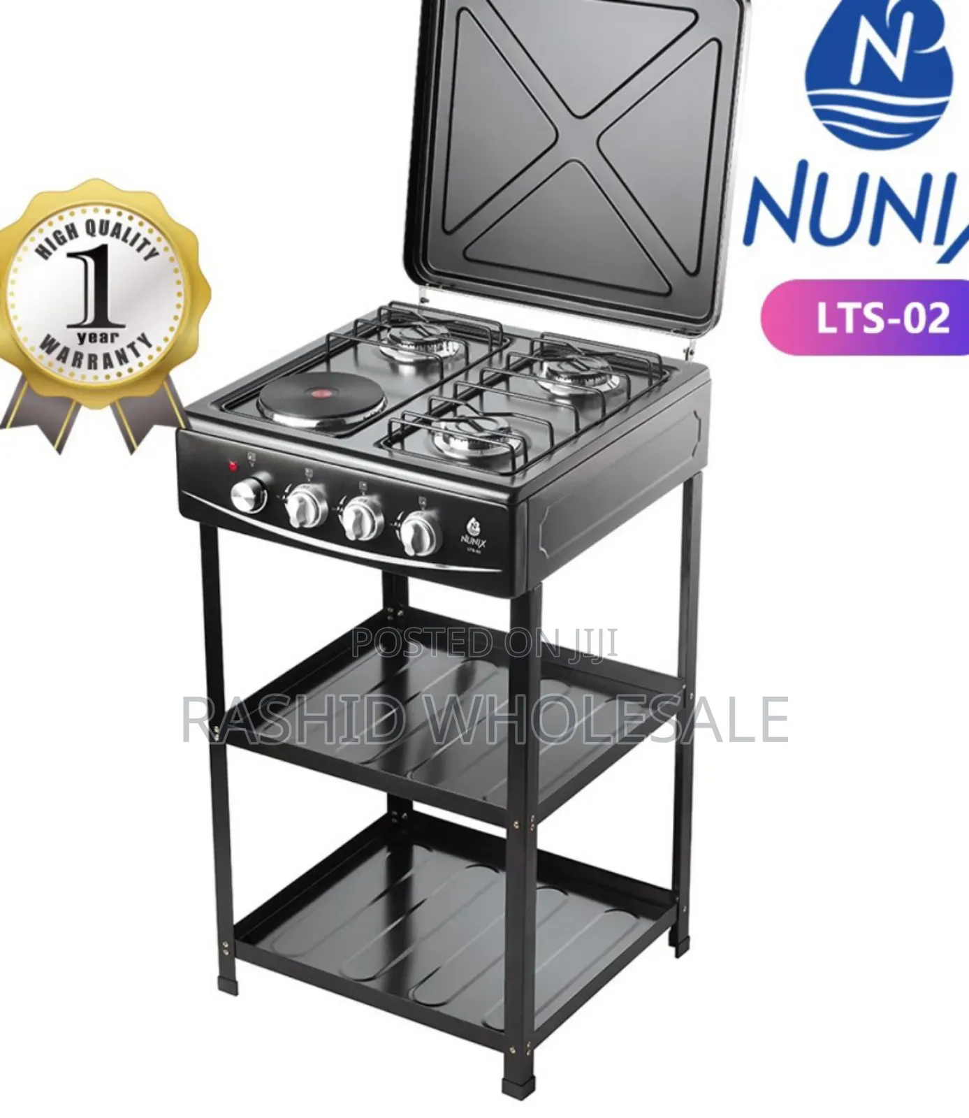 Cooker With Shelves 3+1