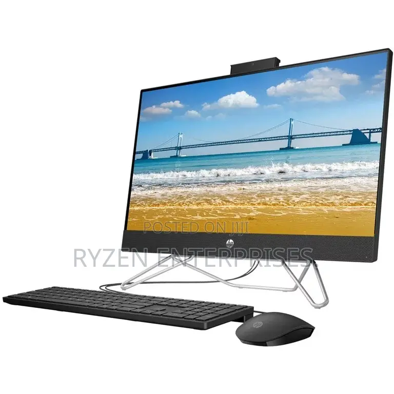 New Desktop Computer HP AiO 24 8GB Intel Core I5 SSD 512GB