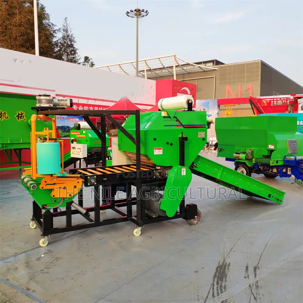 Silage Packing Machine Diesel Engine Fully Automatic