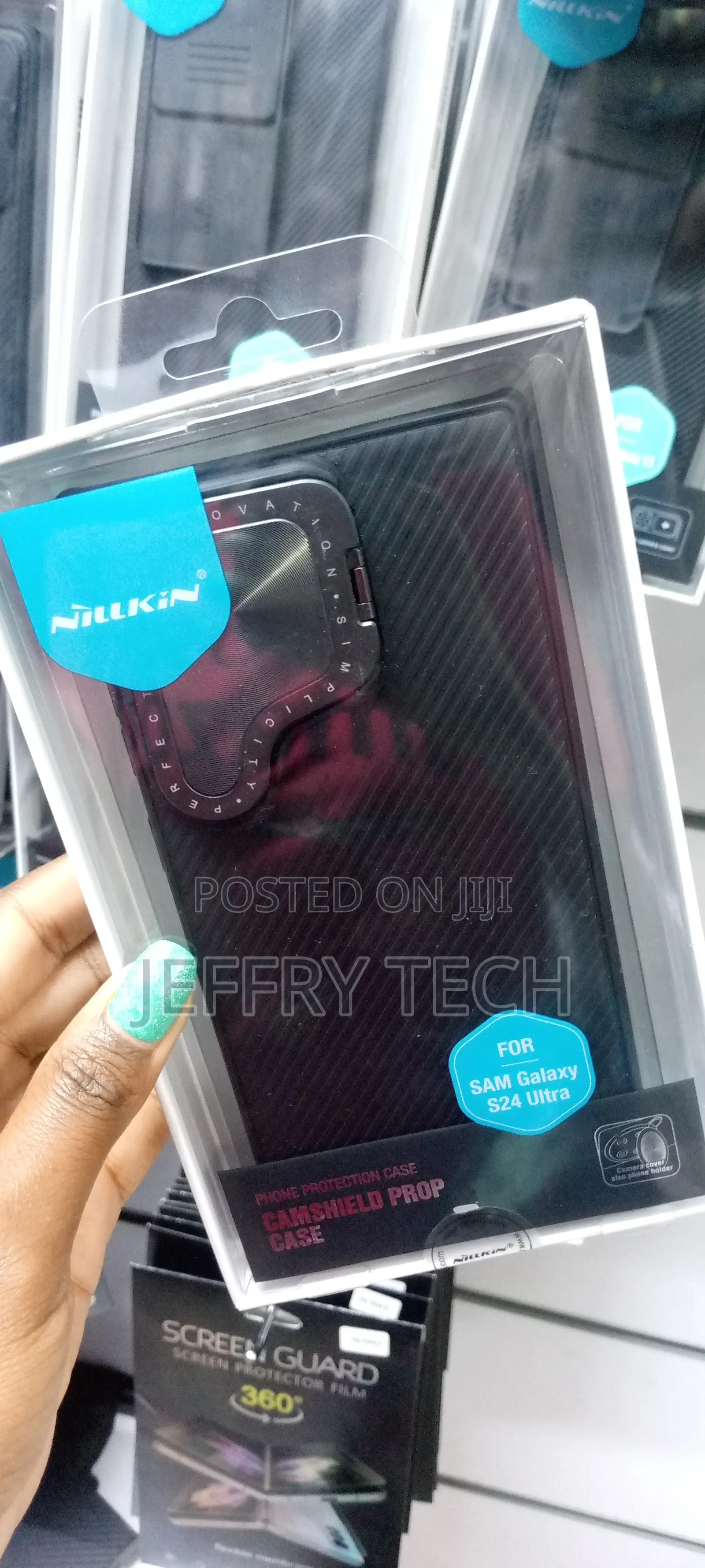 Nillkin Camshield Leather Camera Protective for S24ultra