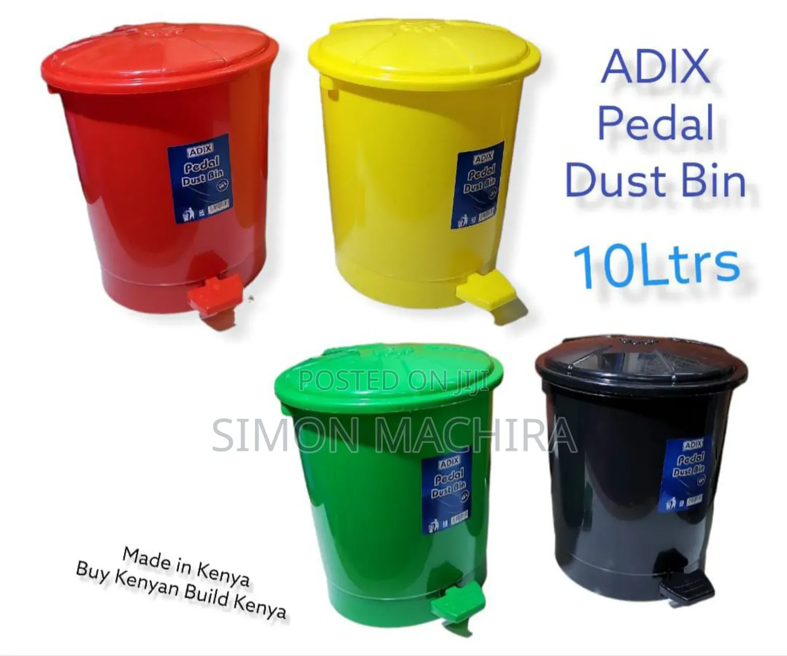 Pedal Dustbin 10L