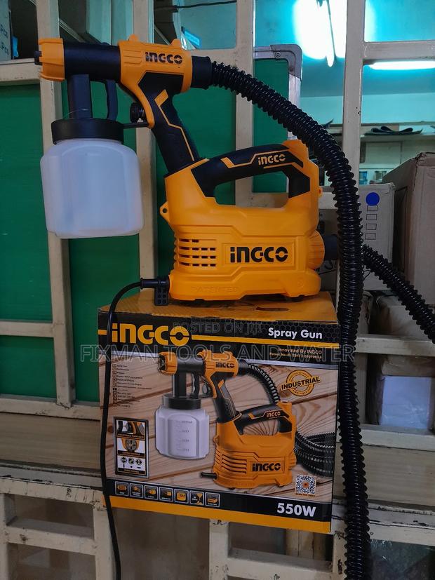 New High Pressure Ingco Spray Gun 550W