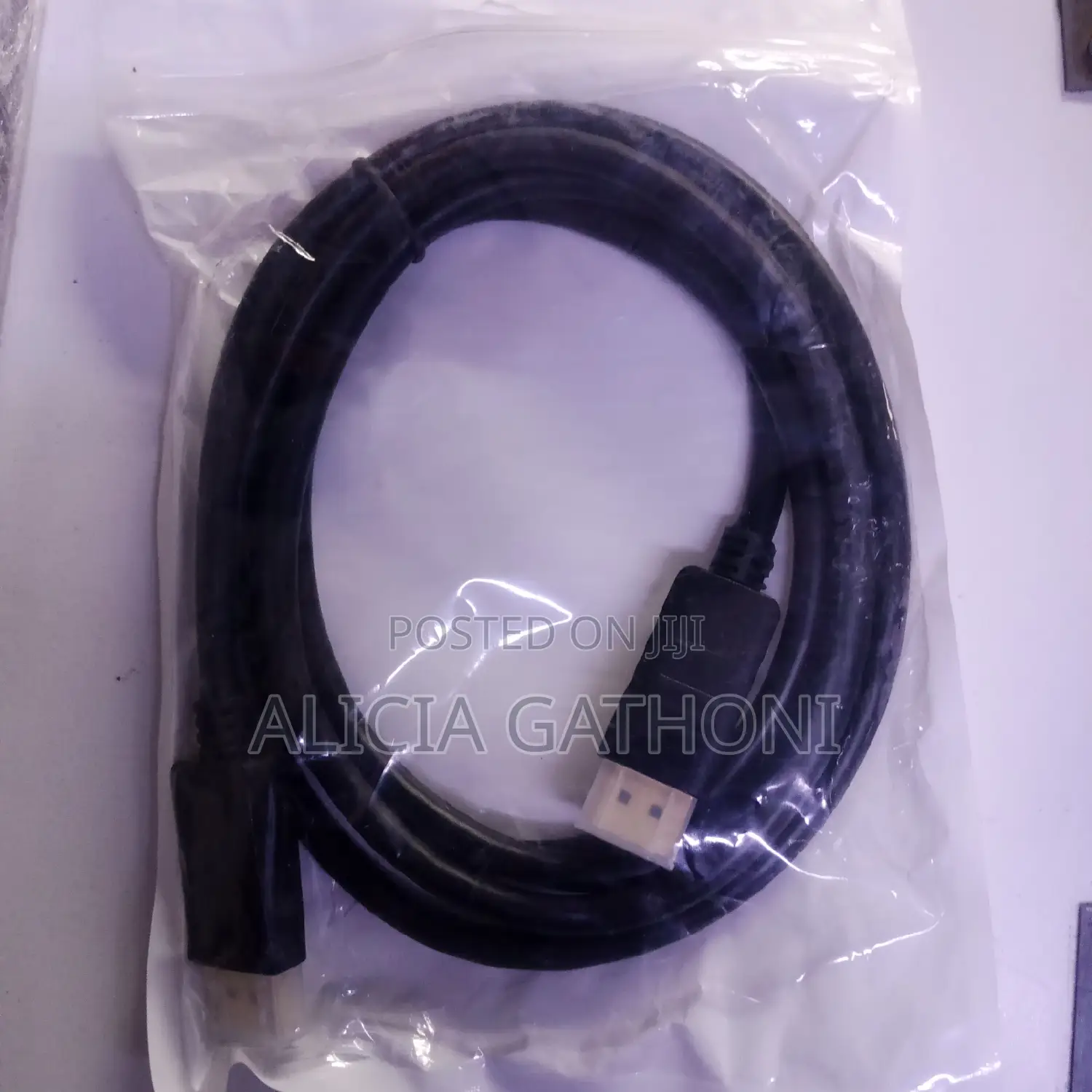 Display Port to Display Port 1.5mtrs Full Cable