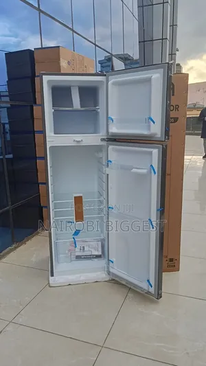 Mika 168 Litres Grey Silver Double Door Refrigerator