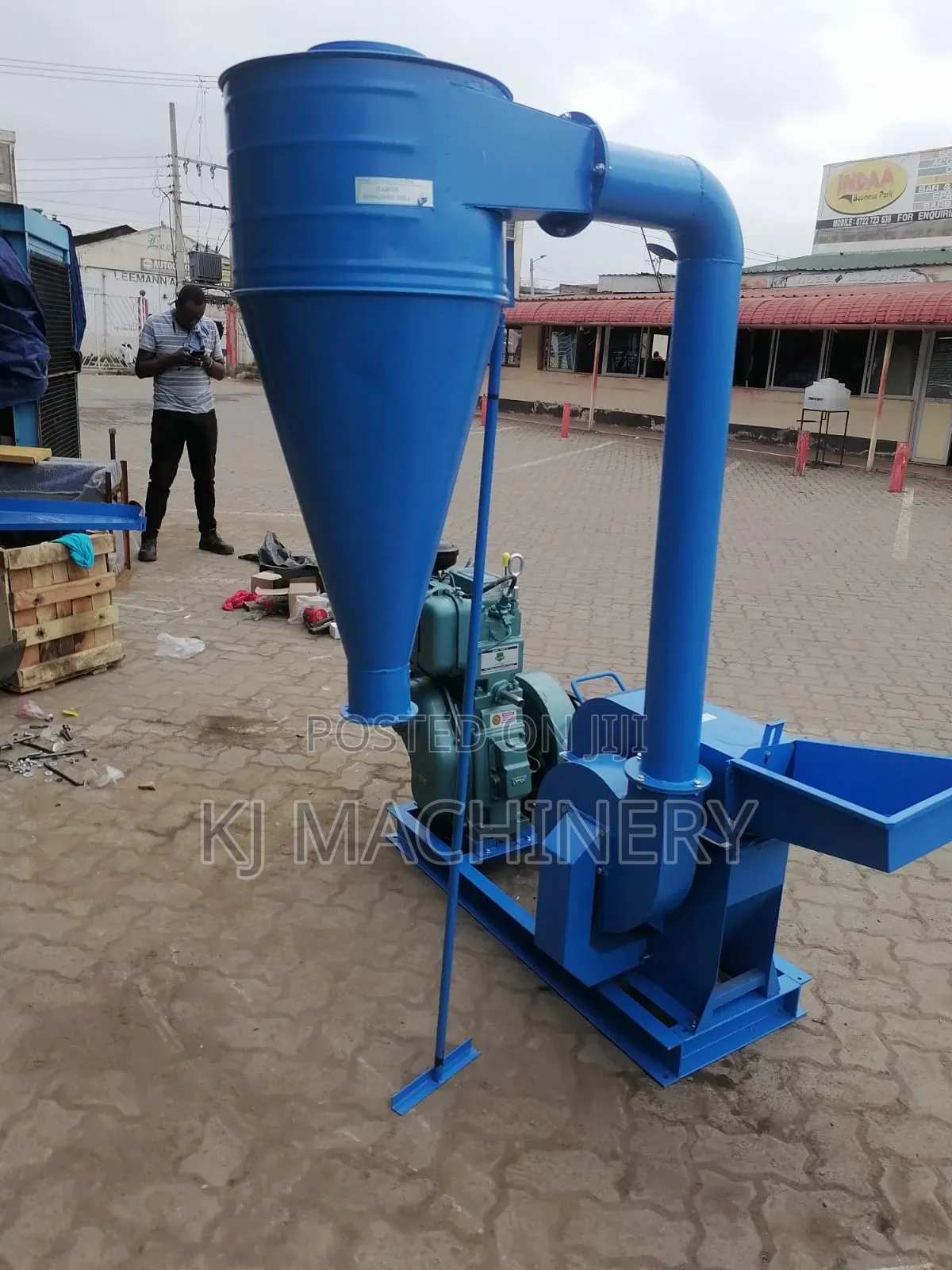 Diesel Powered Poshomill 10hp Engine.