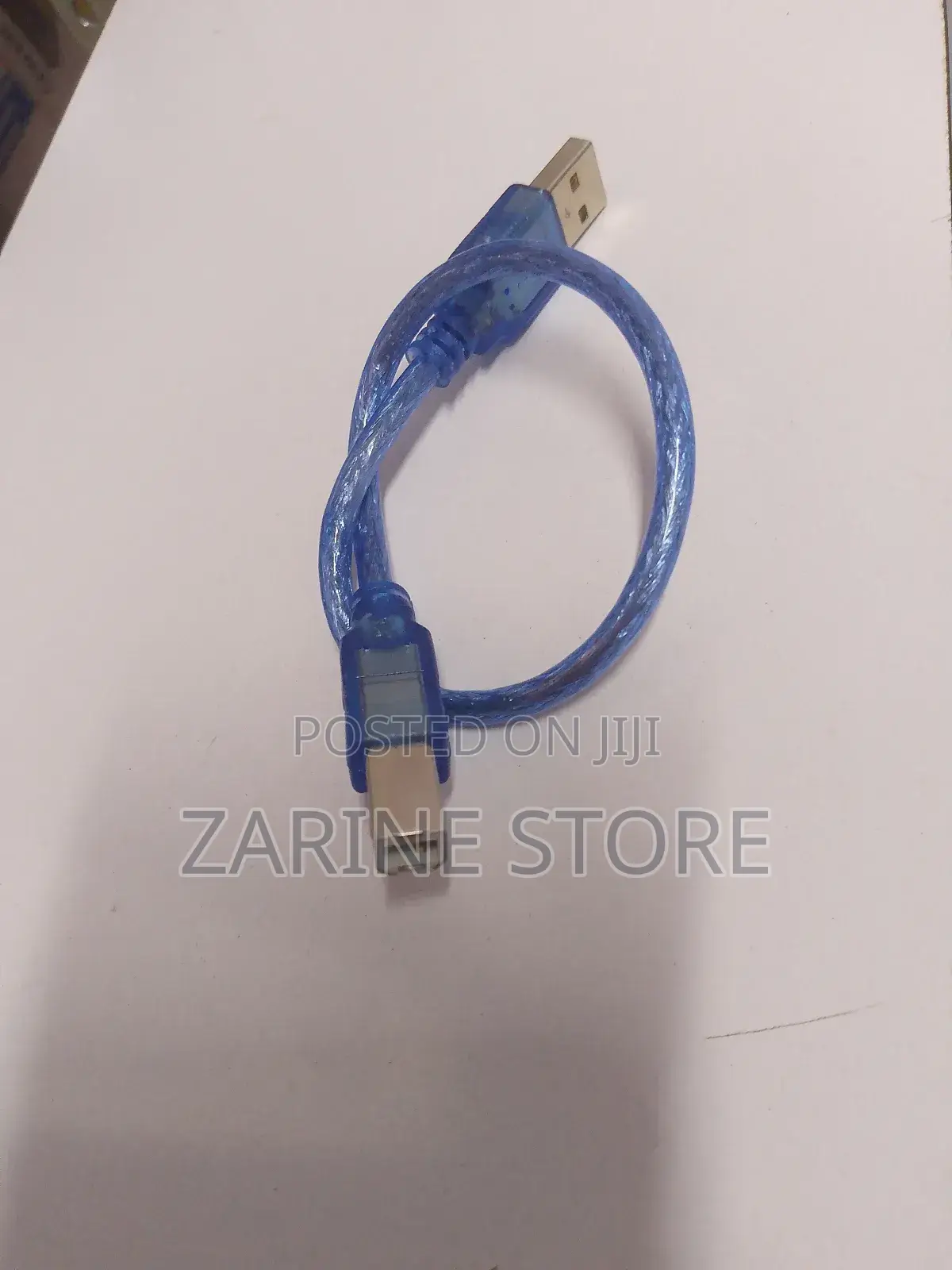 USB Type B Cable to Power Program Loading Arduino Uno 40cm