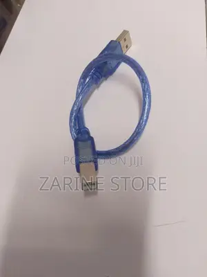 USB Type B Cable to Power Program Loading Arduino Uno 40cm