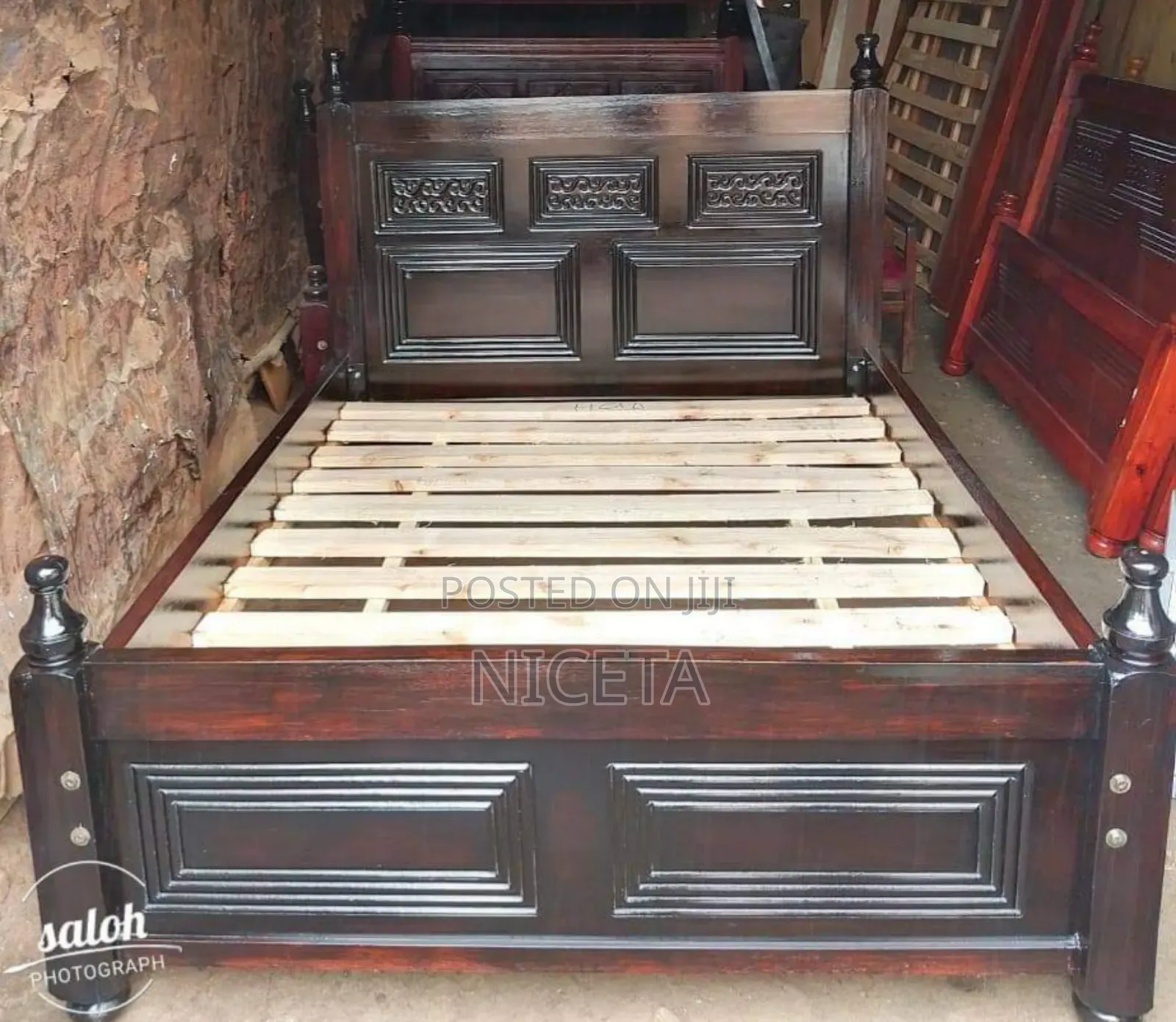 Hard Wood Bed 5by6