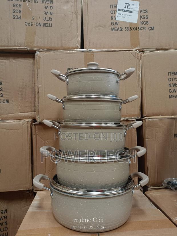 Jamesport Nonstick Cookware -White - main view