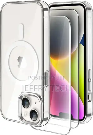 Clear3 in 1 Magnetic Case for iPhone 2 Pack Sceen Protector