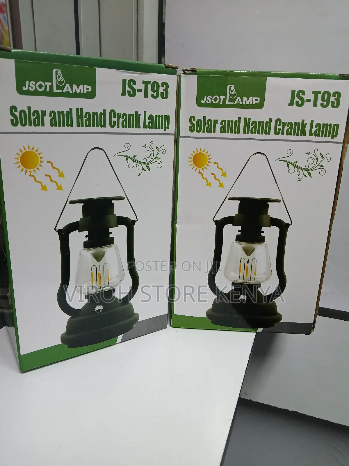 Solar and Hand Cramp Lamp Rechargeable Lantern