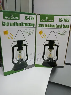 Solar and Hand Cramp Lamp Rechargeable Lantern