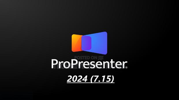 Propresenter 2024 Activated - main view