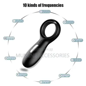 Rechargeable Cock Delay Ring Sex Toy for Men