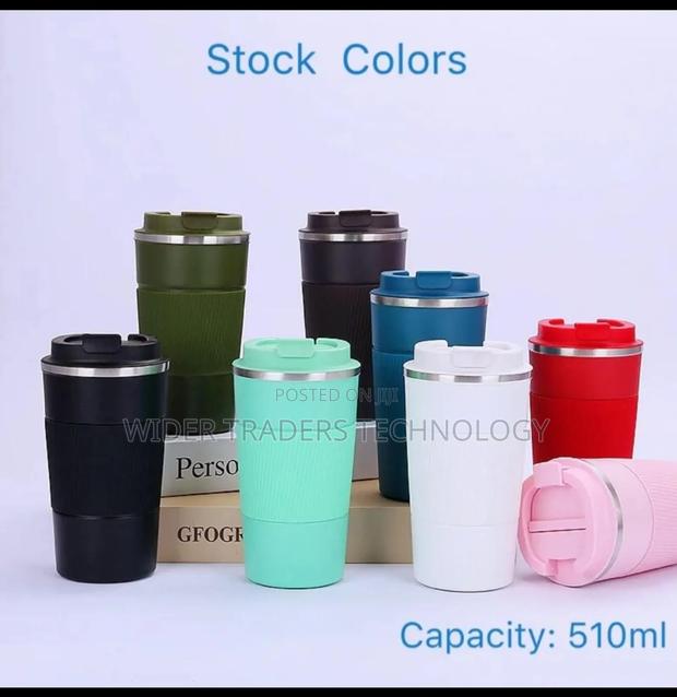 510ml Double Wall Stainless Coffee Thermal Mug - thumbnail 2