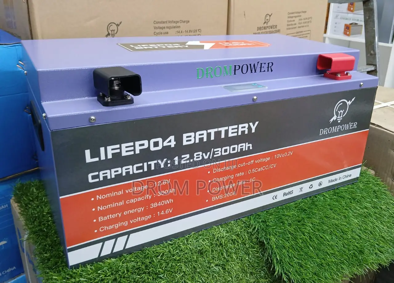 Lithium Battery 12v 300ah With Display