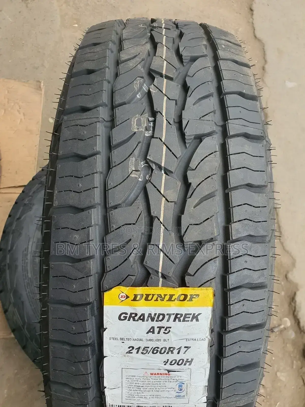 215 /60r17 Dunlop (Thailand)