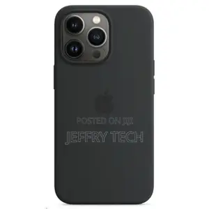 Silicone Protective Case for iPhone 13 Pro Max - BLACK
