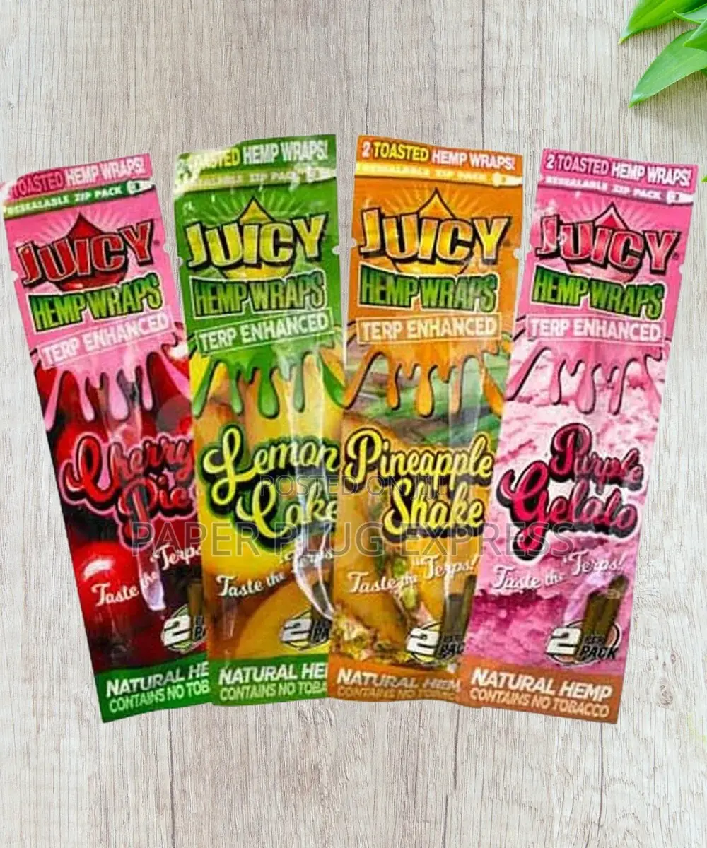 Juicy Hemp Wraps Terp Enhanced
