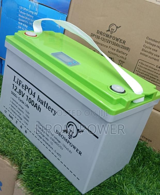 Lithium Battery 12v 100ah With Display