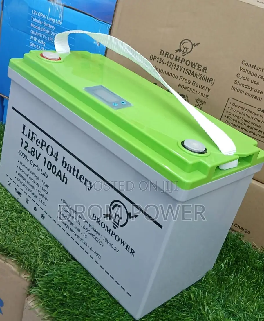 Lithium Battery 12v 100ah With Display