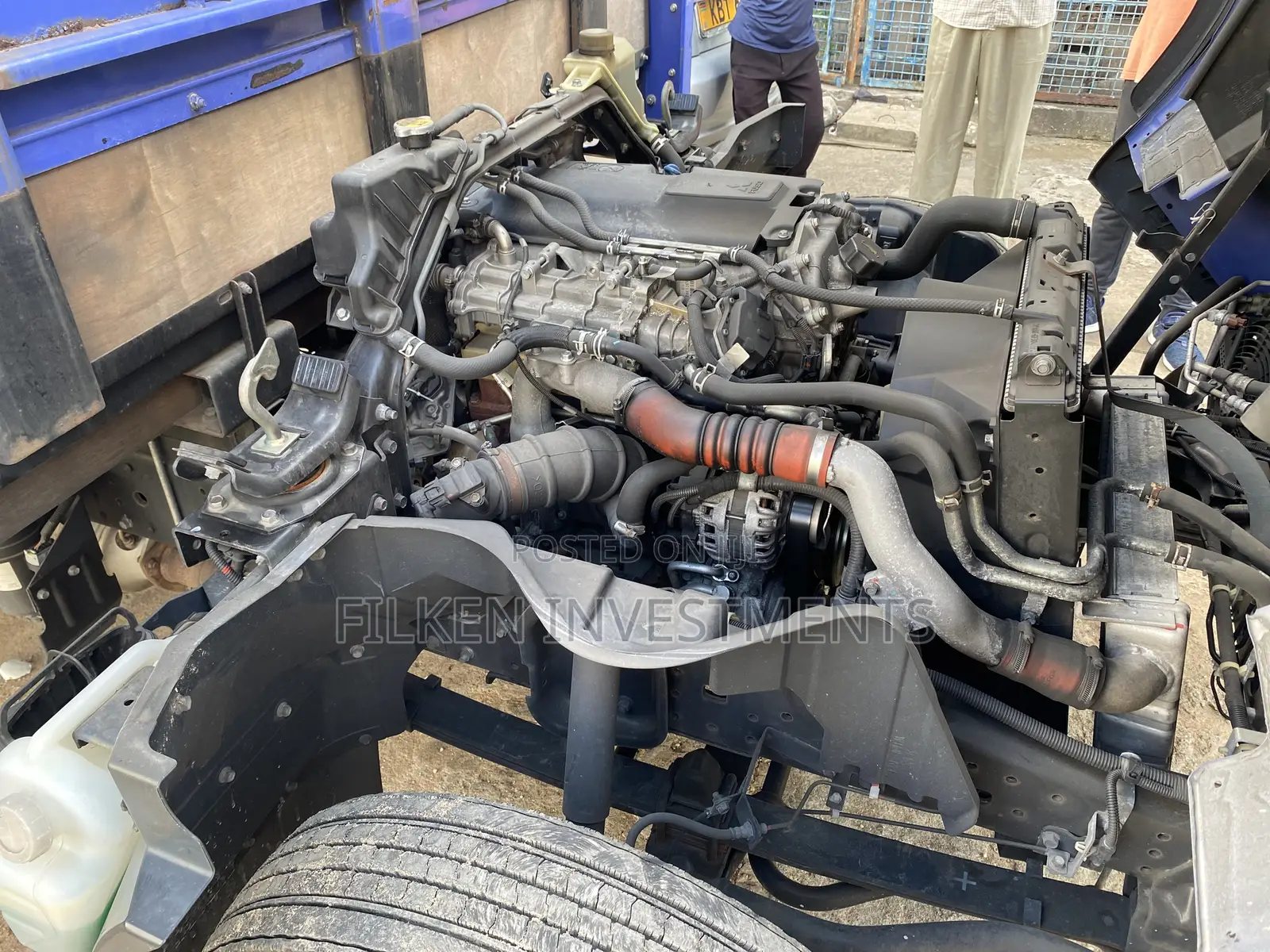 Mitsubishi Canter 6tons 2017 Blue