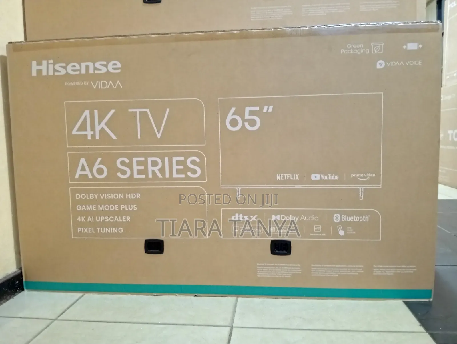 Hisense 65" Smart Uhd A6 Tv