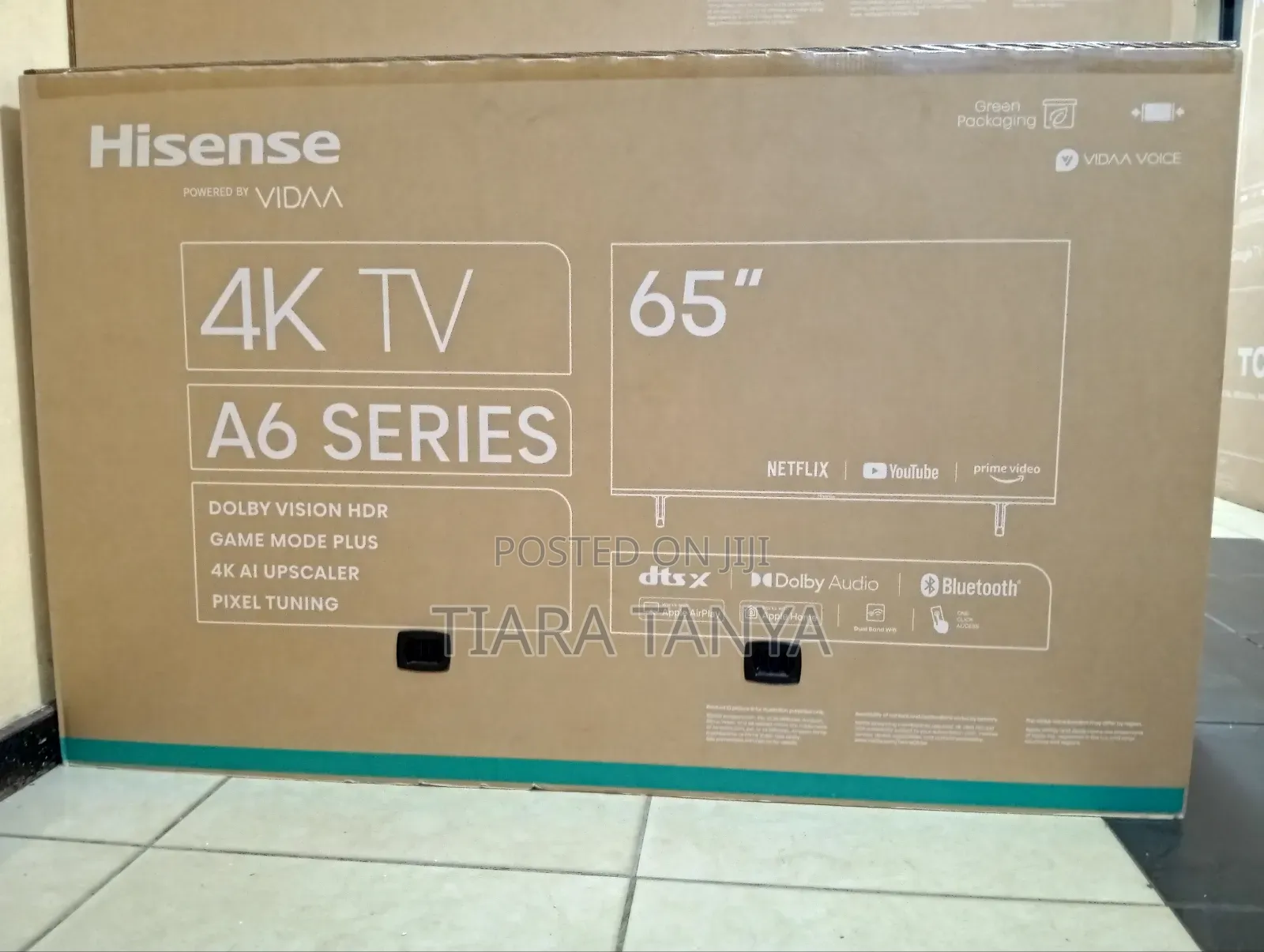 Hisense 65" Smart Uhd A6 Tv