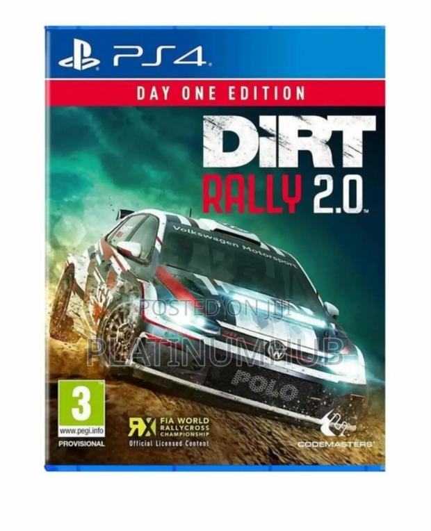 Dirt Rally 2.0 - main view