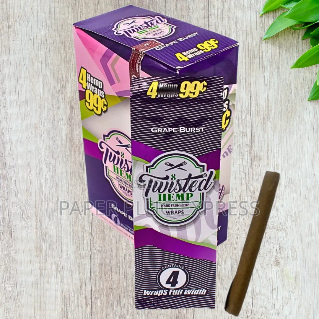 Twisted Hemp Blunt Wraps