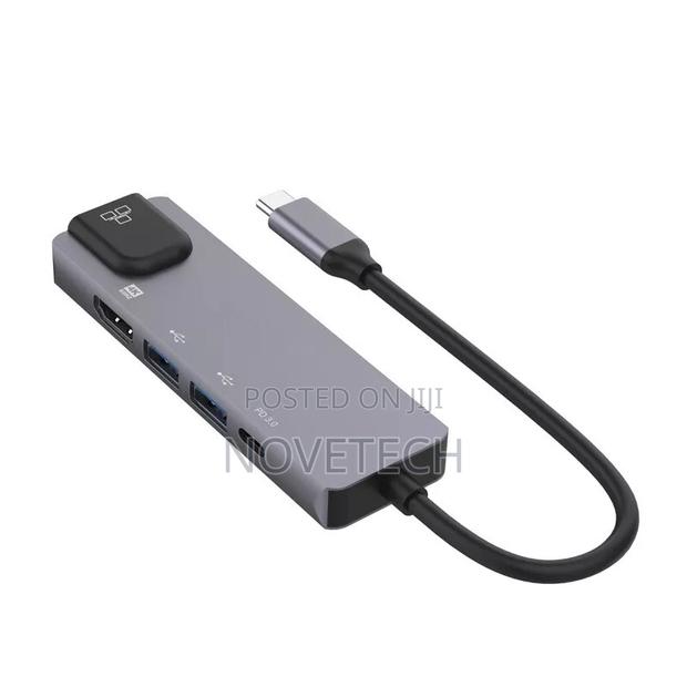 Multi-Function Type-C Hub HDMI USB3.0 LAN Ethernet Dock - thumbnail 4