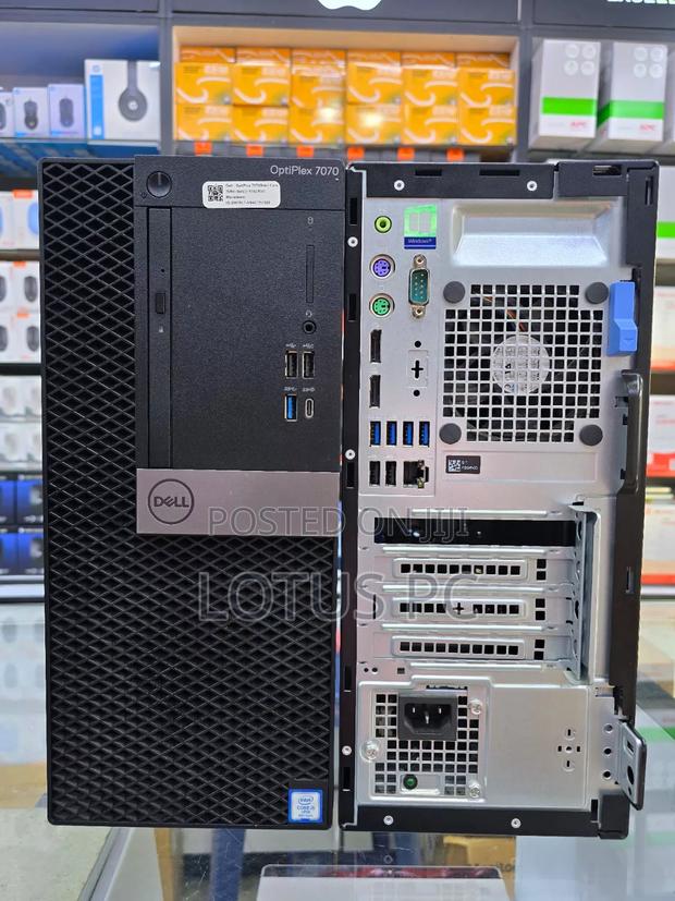 Desktop Computer Dell OptiPlex 7070 8GB Intel Core I5 HDD 500GB - thumbnail 3