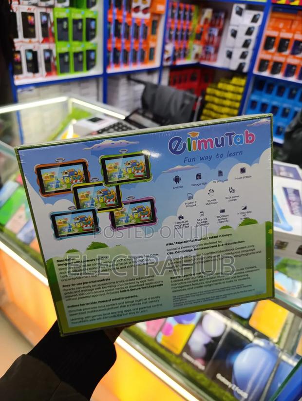 New Elimutab ET05 16 GB Black - thumbnail 3