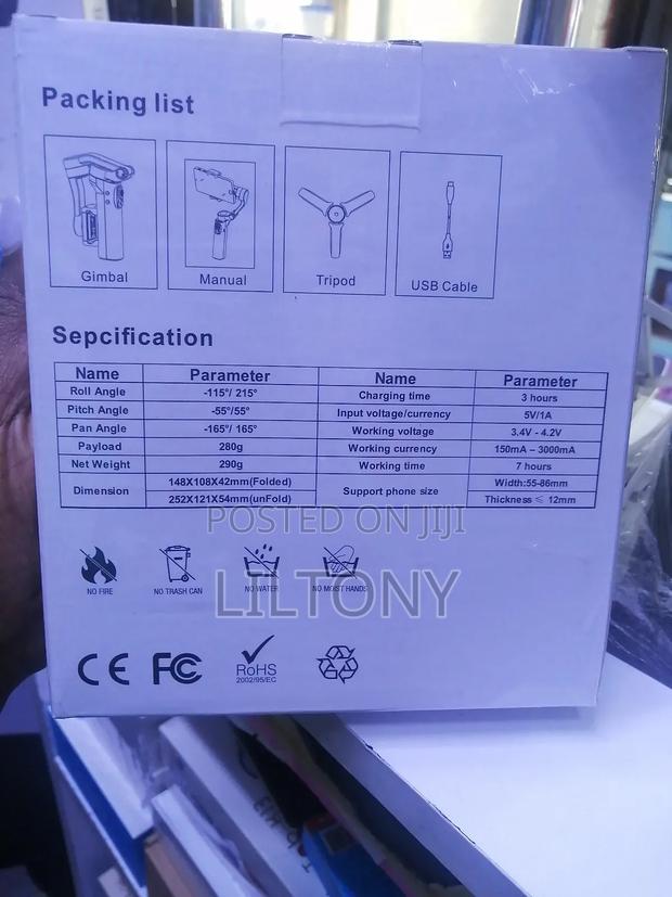 F5plus 3 Axis Foldable Gimbal - thumbnail 2