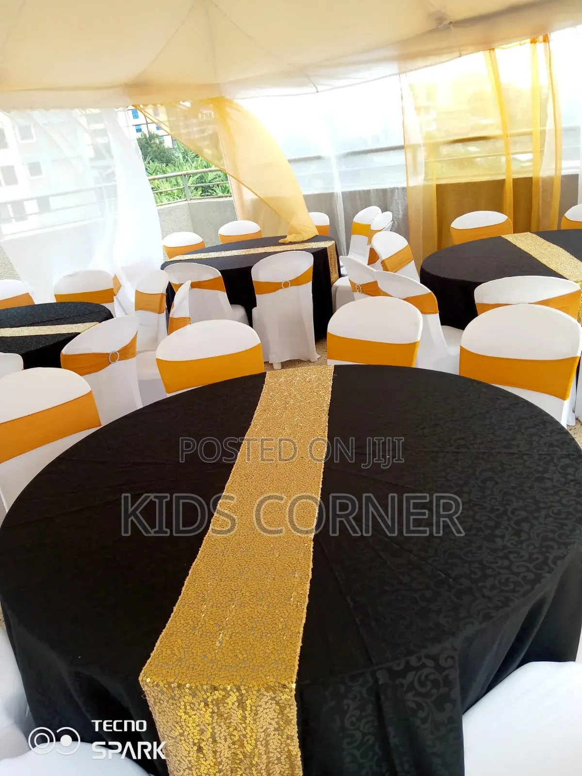Dressed Plastic Chairs