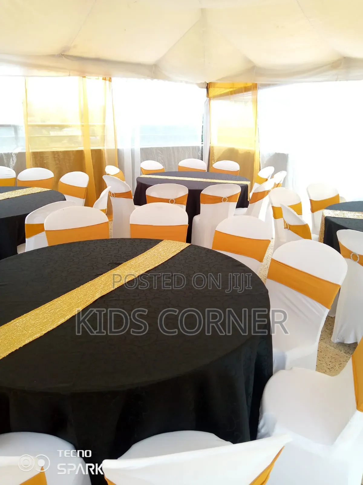 Dressed Plastic Chairs