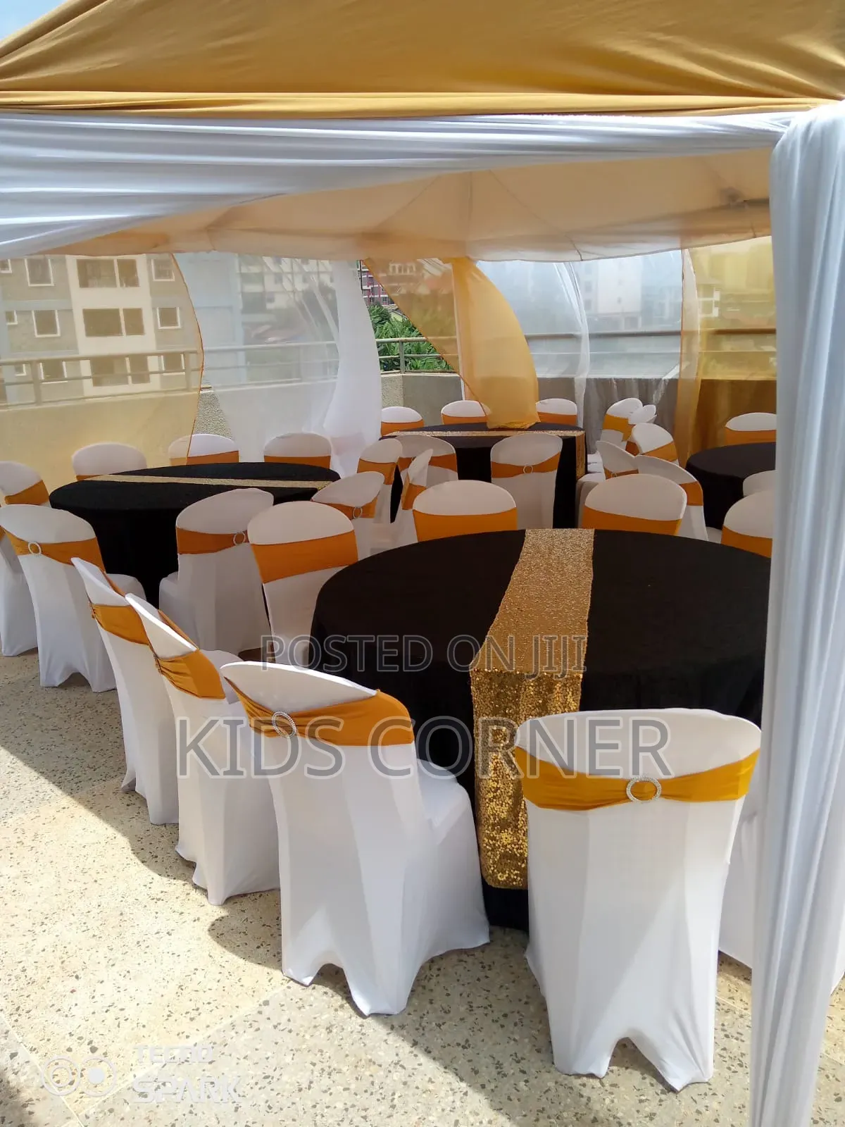 Dressed Plastic Chairs