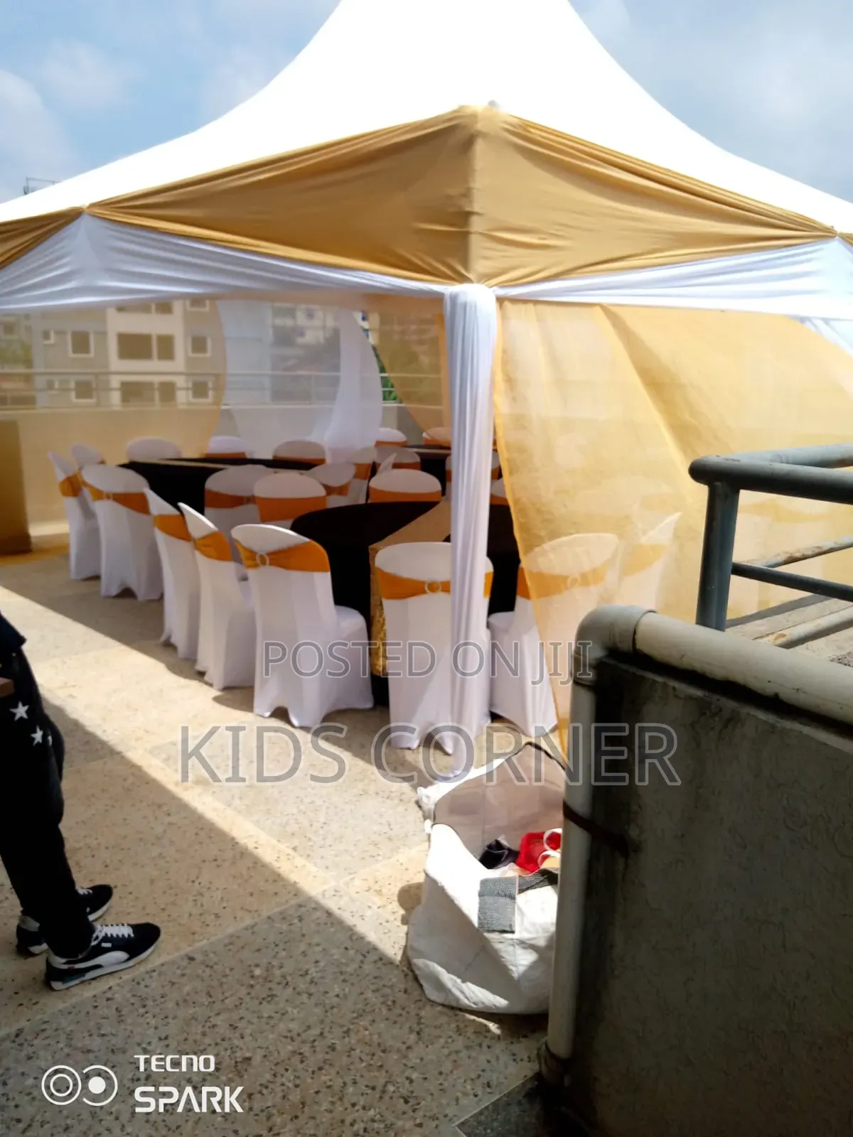 Dressed Plastic Chairs