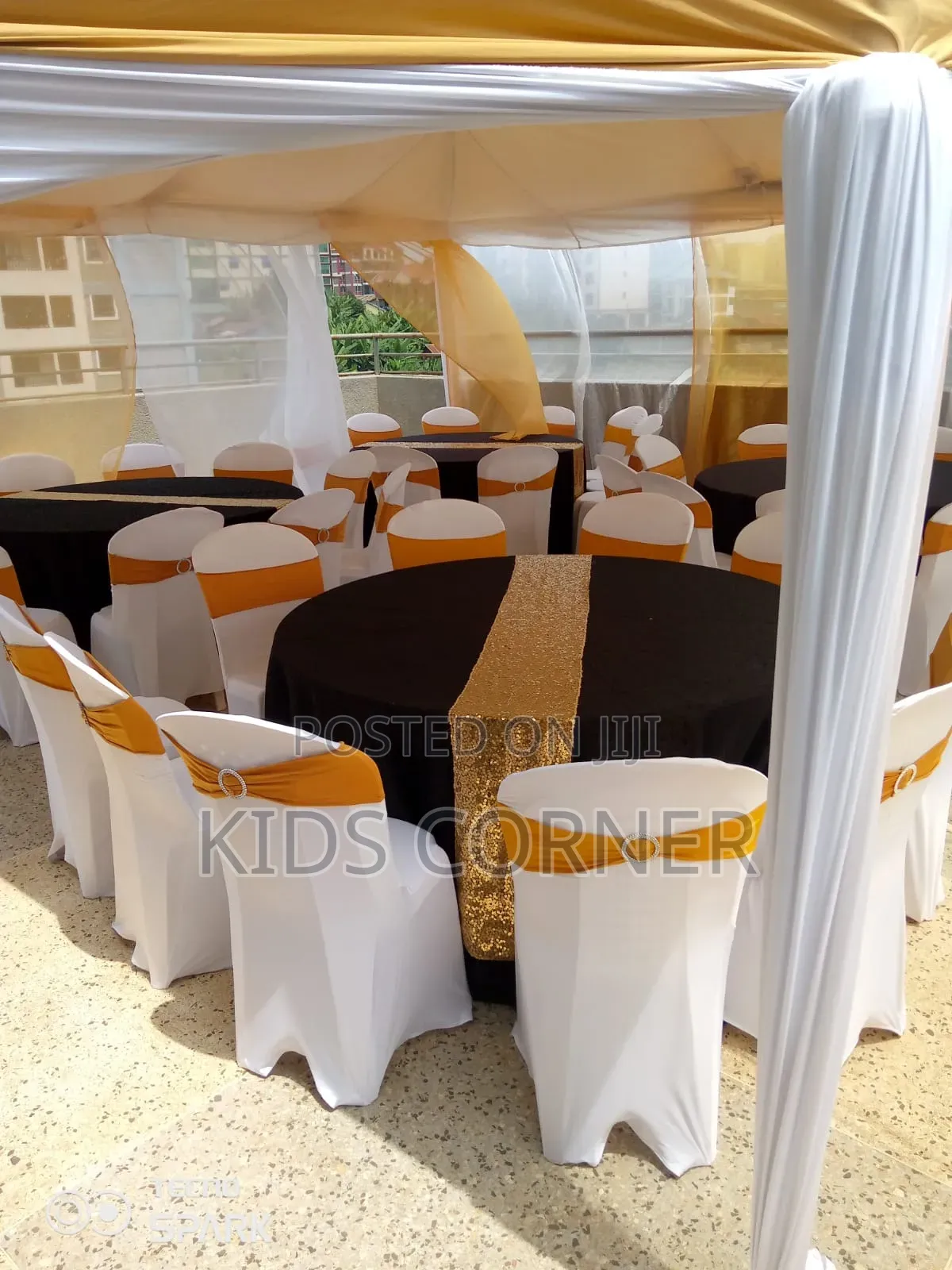 Dressed Plastic Chairs