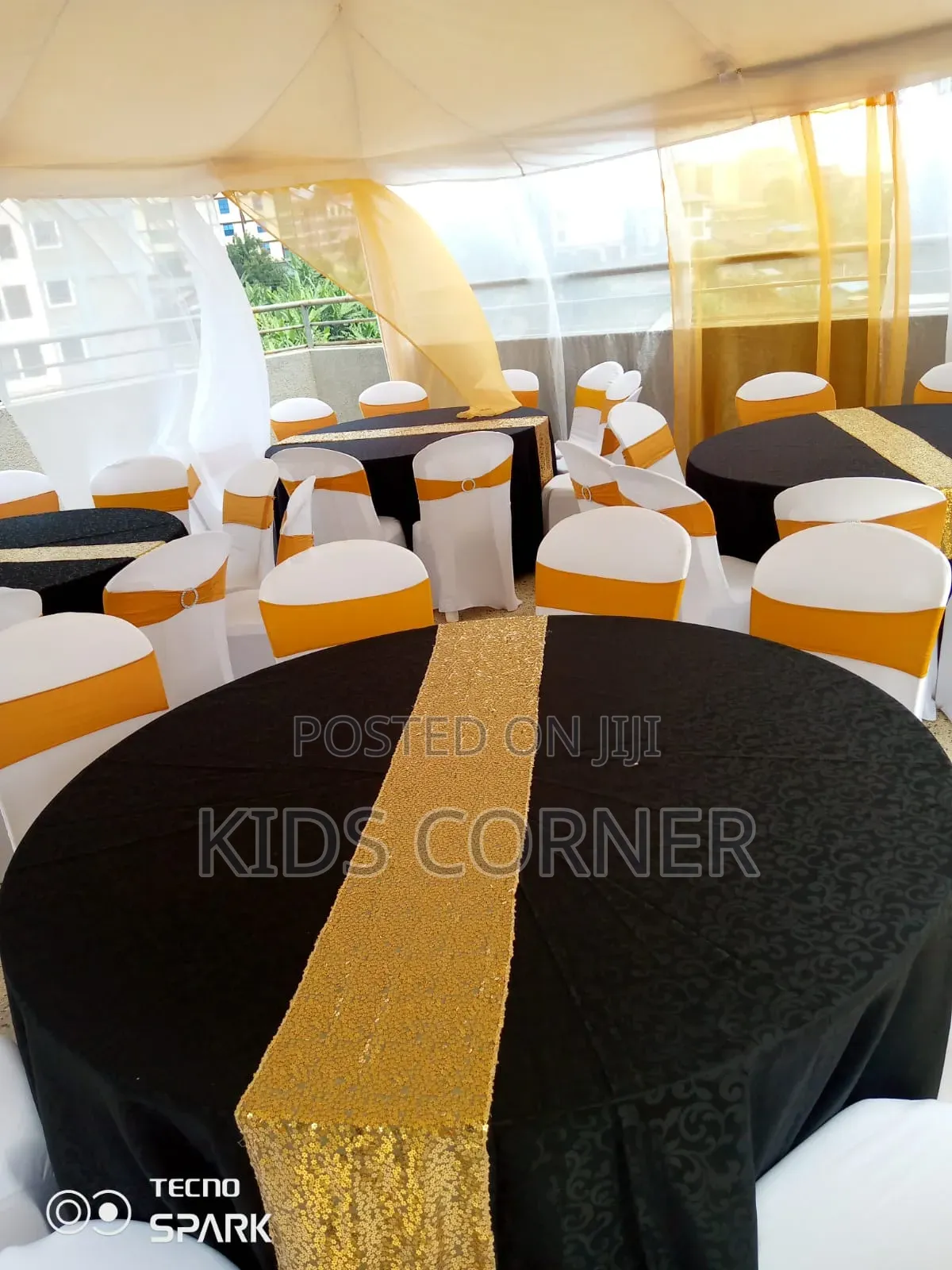 Dressed Plastic Chairs
