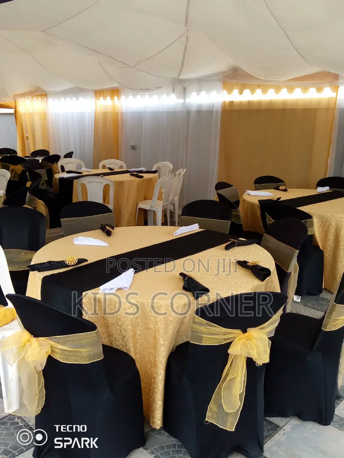 Dressed Plastic Chairs