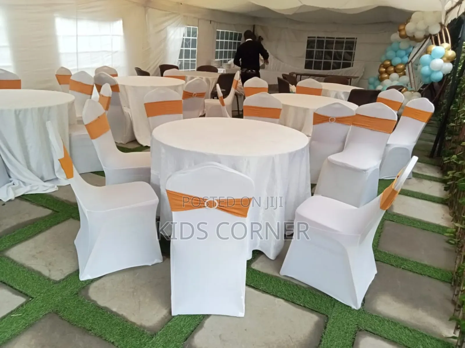 Dressed Plastic Chairs