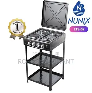 Nunix 3 +1 ( 3 Gas +1 Electric) Automatic Standing Burner