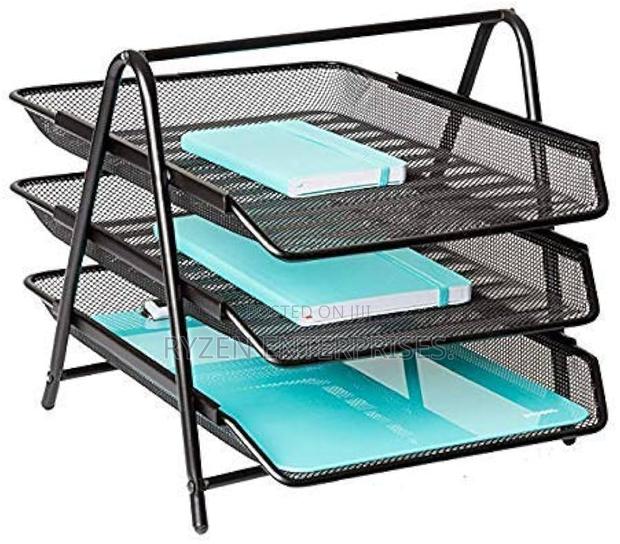 Office Mesh Tray 3 Tier - main view