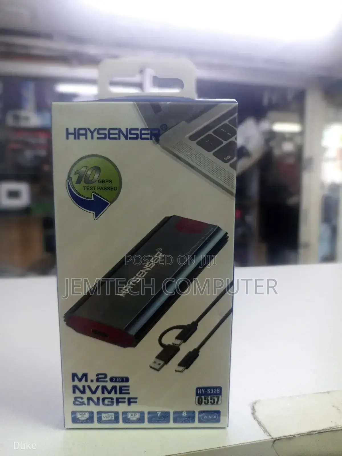 Haysenser M.2 Nvme M.2 Ngff, M.2 SSD to Usb3.1 Enclosure